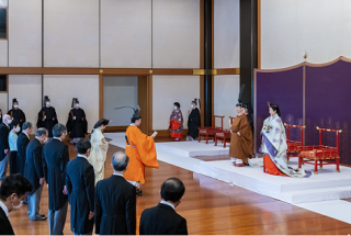His Majesty the Emperor and His Imperial Highness Crown Prince Akishino